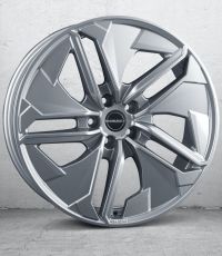 Borbet TX metal grey glossy Wheel 9x20 inch 5x120 bolt circle