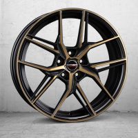Borbet QX black bronze matt Wheel 8x19 inch 5x112 bolt circle