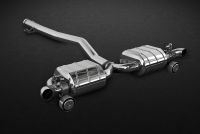 Exhaust system with valves, incl. valve controller CES-3 and accessories fits for Mercedes W117