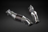 Capristo sports-down pipes (L/R) with 100cpi sports cats fits for Nissan GTR MK3