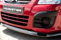 Musketier Frontspoiler Carbon-Look passend fr Citroen C2