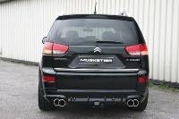 Musketier rear apron for left/right exhaust system and tow bar fits for Citroen C-Crosser