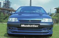 Musketier air intake for serial hood fits for for Citroen Saxo