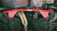 Fahrwerksstrebe Stahl vorne unten passend fr  Honda CRX  / Civic (ab Bj. 88- 92)