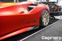 Capristo Seitenfinnen gnzend passend fr Ferrari 488 GTB