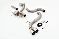 FMS Streetbeast  76mm Single Exhaust system stainless steel with sound-generator fits for Seat Altea 5P