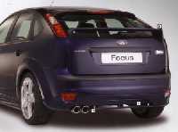 Stoffler rear apron for exhaust left side Focus 2 sedan/hatchbar fits for Ford Focus 2