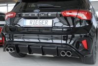 Rieger rear diffuser insert lr SG 4x80 HB fits for Ford Focus DEH
