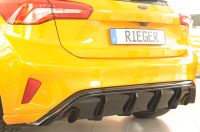 Rieger rear diffuser insert lr SG fits for Ford Focus DEH