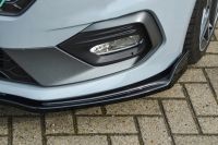 Noak front splitter gloss black fits for Ford Fiesta JHH