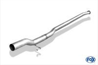 Fox sport exhaust part fits for Audi Urquattro front silencer replacement pipe 70mm