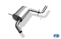 Fox sport exhaust part fits for VW Scirocco III mid silencer