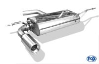 Fox sport exhaust part fits for Audi A3 - 8P (Cabrio) final silencer - 1x90 type 13