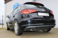 Fox sport exhaust part fits for Audi A3 - 8V Sportback final silencer - 160x90 type 38