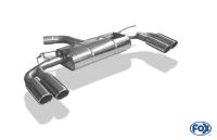Fox sport exhaust part fits for Audi A3 - 8V Sportback final silencer exit right/left - 2x88x74 type 32 right/left