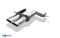 Fox sport exhaust part fits for Audi RS4 B5 final silencer - 2x106x71 type 32