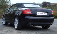 Fox sport exhaust part fits for Audi A4 type B7 - Cabrio/ Limousine/ Caravan final silencer right/left - 1x90 type 17 right/left
