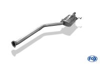Fox sport exhaust part fits for Audi 100/A6 quattro type C4  front silencer
