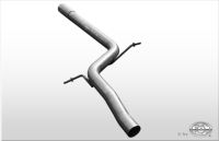 Fox sport exhaust part fits for Audi A4 B8 - A5 8T - 2,0 front-wheel drive mid silencer replacement pipe 63,5mm