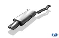 Fox sport exhaust part fits for BMW E30 320i/ 325i final silencer - 135x80 type 53