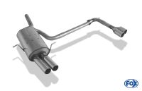 Fox sport exhaust part fits for BMW E46 316/ 318 final silencer exit right/left - 2x76 type 10 right/left