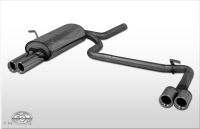 Fox sport exhaust part fits for BMW E46 316/ 318 final silencer exit right/left - 2x76 type 13 right/left