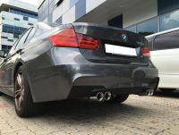 FOX Sportauspuff passend fr BMW F30/31 - 316d/318d/320d M-Paket Endschalldmpfer quer Ausgang rechts/links - 2x80 Typ 16 rechts/links
