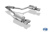 Fox sport exhaust part fits for BMW E31 850i final silencer right/left and front silencer - 2x93x79 type 70 right/left