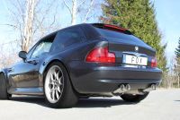 Fox sport exhaust part fits for BMW Z3 M final silencer right/left - 2x80 type 25 right/left