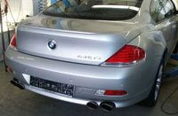 FOX Sportauspuff passend fr BMW E63/64 645i 650i Endschalldmpfer rechts/links - 2x115x85 Typ 32 rechts/links