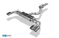 Fox sport exhaust part fits for CUPRA Formentor 4x4 - VZ5 final silencer witg 2 exhaust valves - 2x115x85 type 32 with front silencer