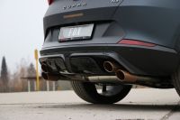 Fox sport exhaust part fits for CUPRA Formentor 4x4 - VZ5 final silencer with 2 exhaust valves - 2x115x85 type 32 copper look