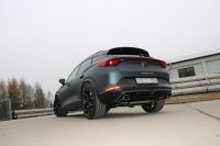 Fox sport exhaust part fits for CUPRA Formentor 4x4 - VZ5 final silencer with 2 exhaust valves - 1x140x90 type 32
