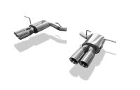 Fox sport exhaust part fits for Jeep Grand Cherokee WK II - 5,7l final silencer right/left - 2x90 type 25 right/left