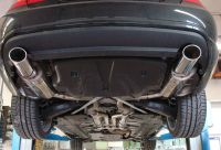 FOX Sportauspuff passend fr Mercedes E-Klasse Cabrio A207 - 6 Zylinder Endschalldmpfer rechts/links - 115x85 Typ 32 rechts/links