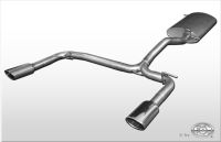 Fox sport exhaust part fits for Mercedes M-Class type W163 - 2,7l CDI final silencer exit right/left (entre single flow) - 115x85 type 32 right/left