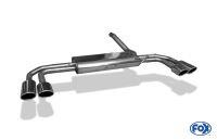 Fox sport exhaust part fits for Mercedes Vito/ Viano - W639 final silencer cross exit right/left  - 2x115x85 type 32 right/left