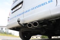 Fox sport exhaust part fits for Mercedes Vito/ Viano - W639 - not kompact final silencer - 2x115x85 type 32