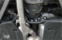 FOX Sportauspuff passend fr Mercedes CLK Typ 209 Verbindungsrohr fr Endschalldmpfer auf 55,5mm Auendurchmesser