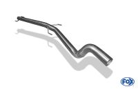 Fox sport exhaust part fits for Opel Astra G Coupe/ Cabrio front silencer 60mm