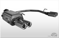 Fox sport exhaust part fits for Opel Astra G notchback final silencer exit right/left - 2x80 type 13 right/left
