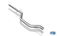 Fox sport exhaust part fits for Opel Signum Sportheck front silencer replacement pipe