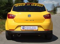 FOX Sportauspuff passend fr Seat Ibiza 6J Endschalldmpfer - 115x85 Typ 32