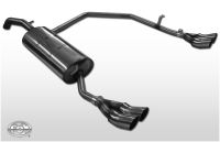 Fox sport exhaust part fits for Skoda Octavia type 1U final silencer exit right/left  - 2x76 type 18 right/left