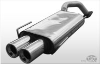 Fox sport exhaust part fits for Toyota Celica T20 final silencer - 2x90 type 13