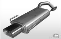 Fox sport exhaust part fits for Toyota Celica T20 final silencer - 160x80 type 53