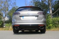 FOX Sportauspuff passend fr VW Golf VII Variant R - 4-Motion Endschalldmpfer rechts/links - 160x90 Typ 38 rechts/links