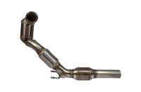 ECE Downpipe  76mm front pipe fits for VW  Polo AW