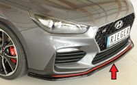 Rieger front splitter for N-Front black shiney fits for Hyundai I30