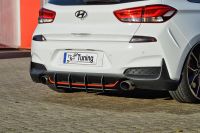 Noak Heckdiffusor Race Track ABS passend fr Hyundai I30